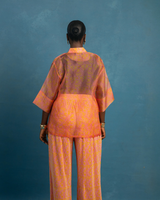 Ro'iy Organza Shirt - Shapes&ColorsNg.com