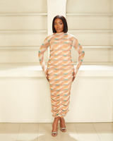 Menuha Mesh Dress - Shapes&ColorsNg.com
