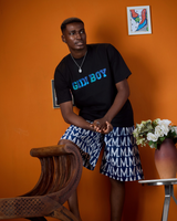 GIDI BOY GRAPHIC TEE COOL TONE