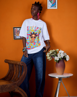 SISÍ ÈKÓ GRAPHIC TEE LAVENDER TONE