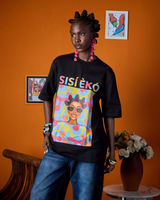 SISÍ ÈKÓ GRAPHIC TEE LAVENDER TONE