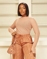 Monogram Mesh Top - Shapes&ColorsNg.com