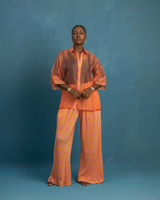 Ro'iy Organza Set - Shapes&ColorsNg.com