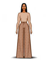 Monogram Mesh Top - Shapes&ColorsNg.com