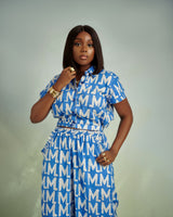 Kaira Monogram Crop Set - Shapes&ColorsNg.com
