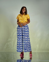 Kaira Monogram Crop Set - Shapes&ColorsNg.com
