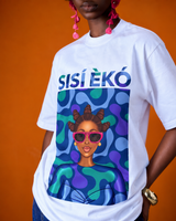 SISÍ ÈKÓ GRAPHIC TEE COOL TONE