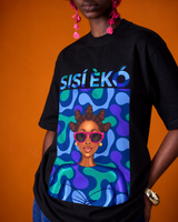 SISÍ ÈKÓ GRAPHIC TEE COOL TONE