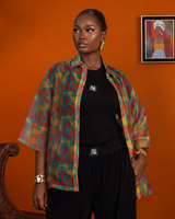 ARA ORGANZA SHIRT WARM TONE