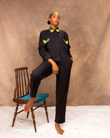 DERIN EMBELLISHED JUMPSUIT - Shapes&ColorsNg.com