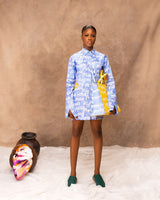 Zainab Monogram Cut-out Shirt - Shapes&ColorsNg.com