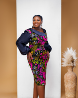 Olabisi Midi Dress - Shapes&ColorsNg.com