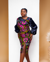 Olabisi Midi Dress - Shapes&ColorsNg.com